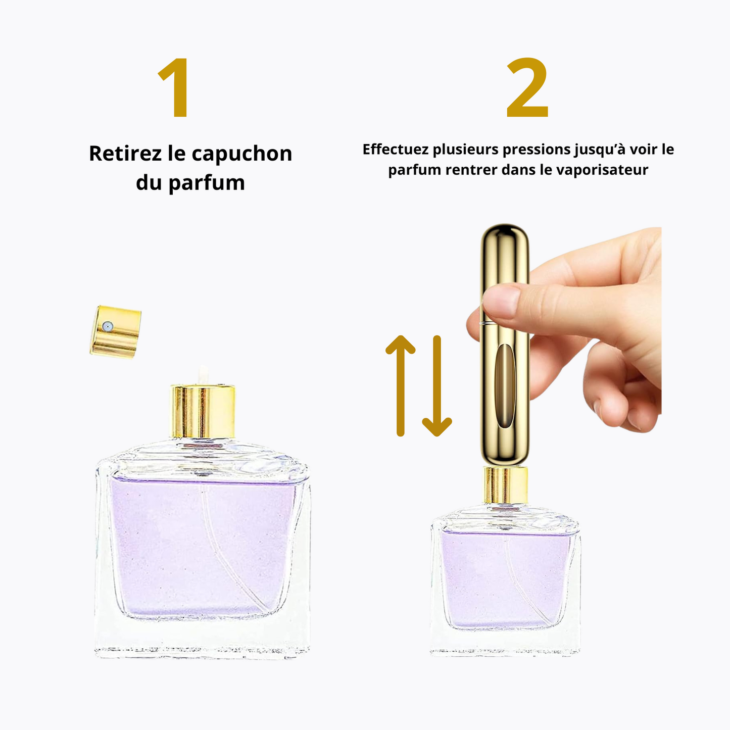 Pack 3 Vaporisateur portable 5ML