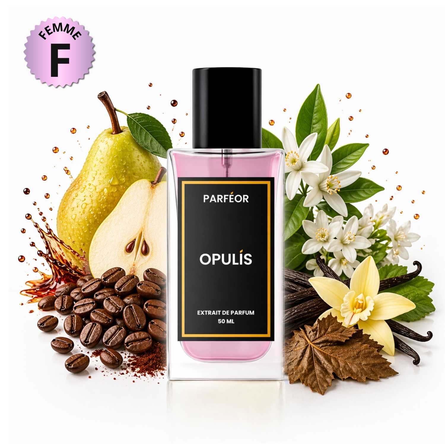 Parfum Opulis dupe Black Opium mixte