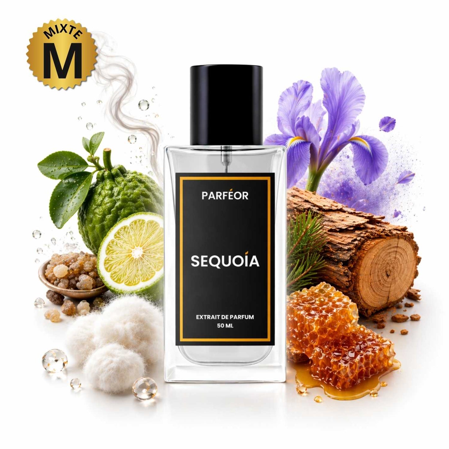 Parfum Sequoia dupe bois argent mixte